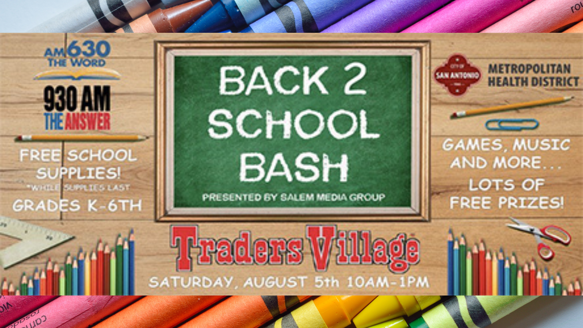 Trader Village Back 2 School Bash Adoption Event