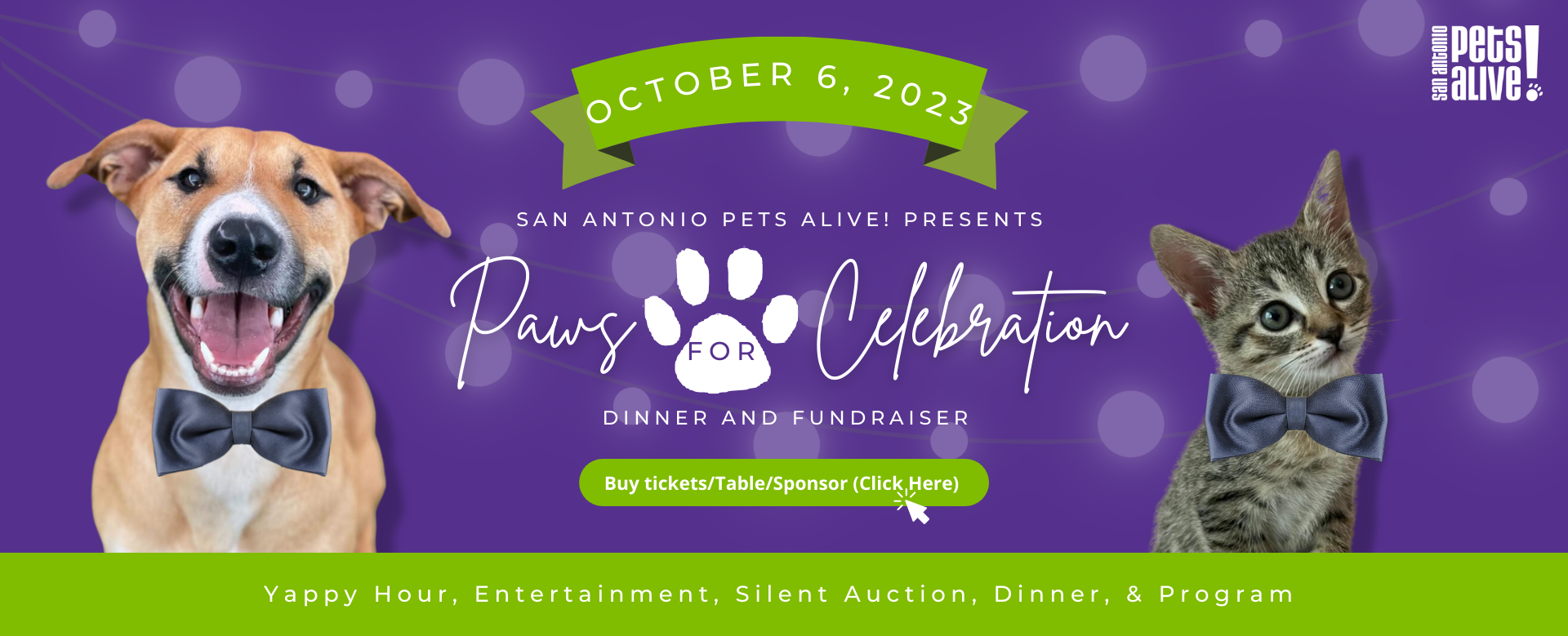 Paws For Celebration Gala