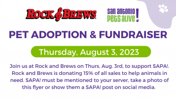 Rock and Brews Fundraiser and Adoption Event 